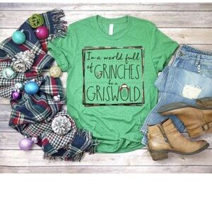 Bella Canvas Green Graphic Tee - Short Sleeve